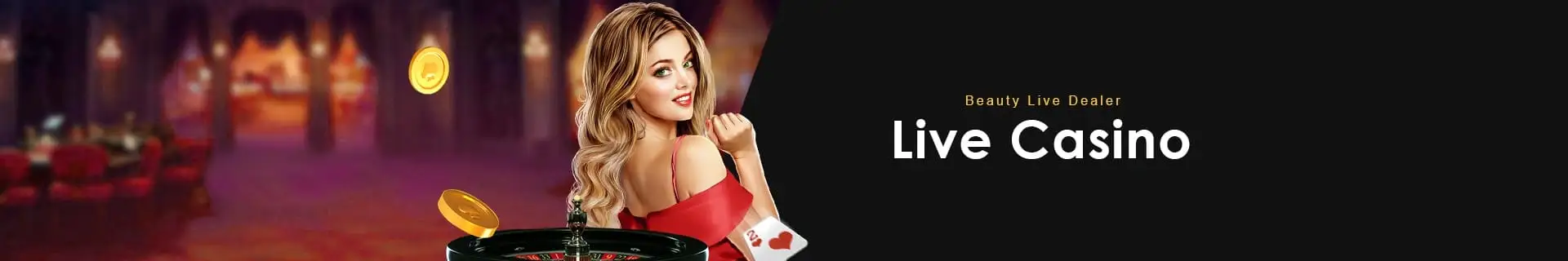 Live casino table game at BWENAS GAMING site