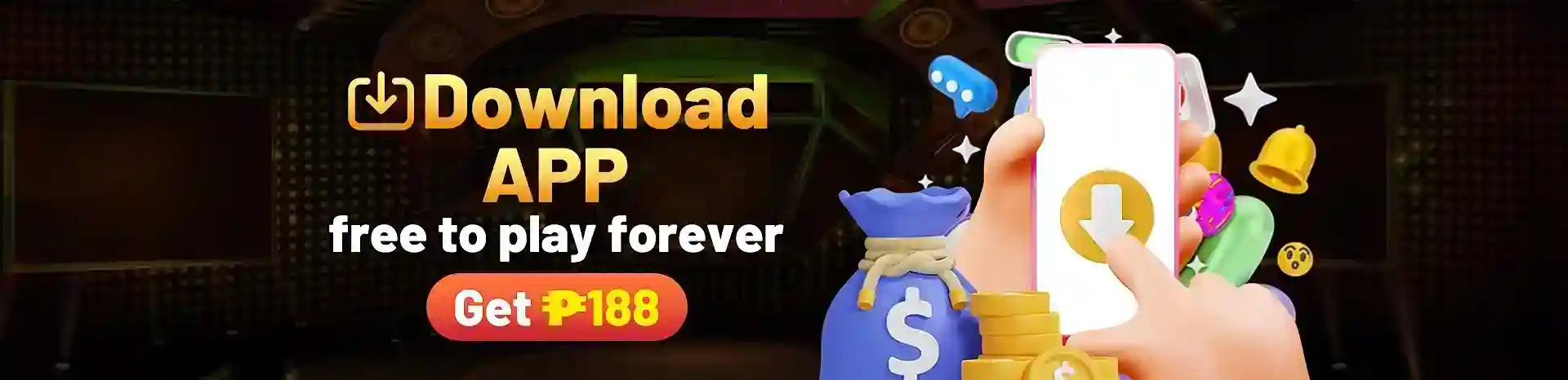 BWENAS GAMING app download interface on mobile for easy casino access